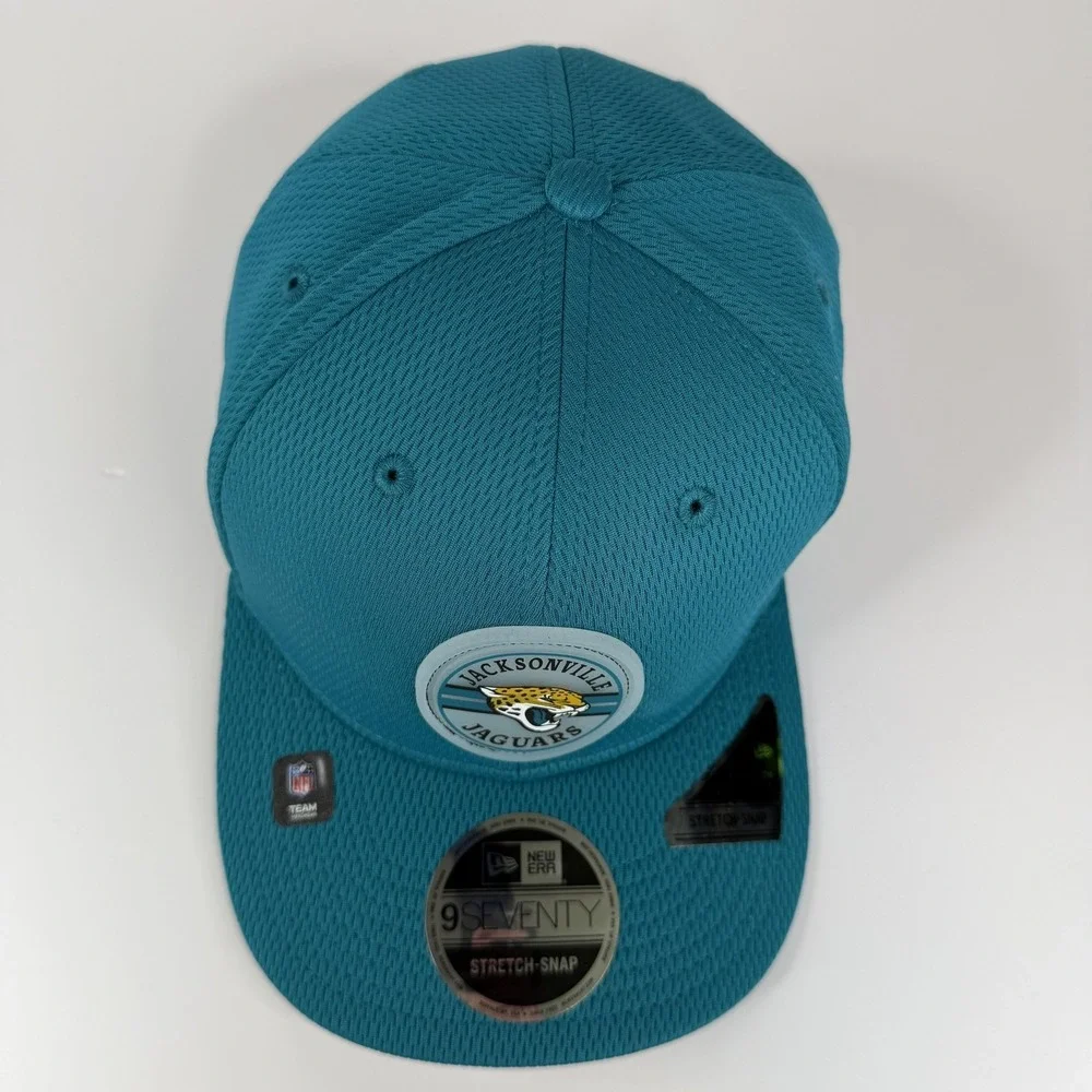 Jacksonville Jaguars Hat Cap Snap Back Mens One Size Green NFL New Era 9Seventy